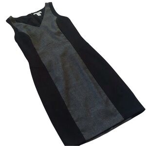 WHBH COLOR BLOCK CLASSIC SHEATH DRESS